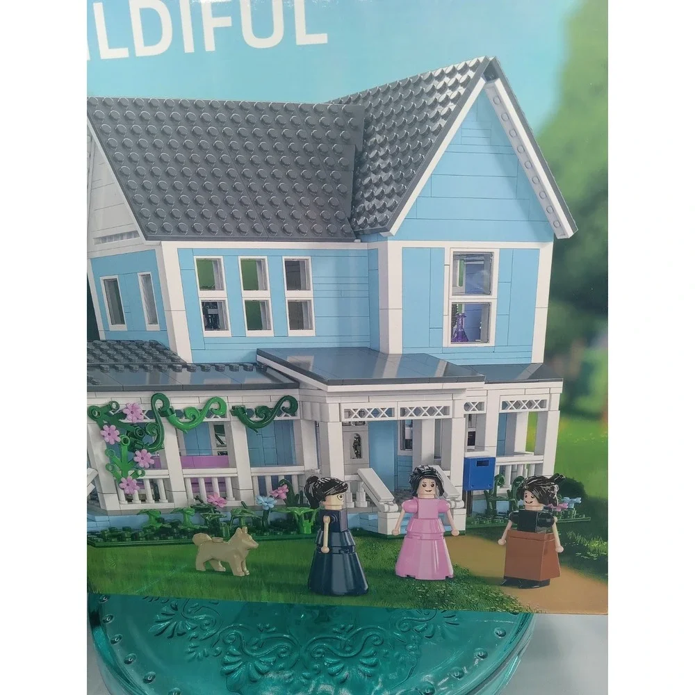 Gilmore Stars Hollow Luke's Lorelai House Building Block Set Compatible New MOC
